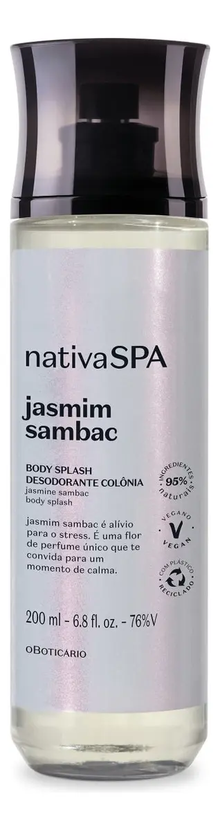 Body splash Nativa SPA Jasmim Sambac 200ml